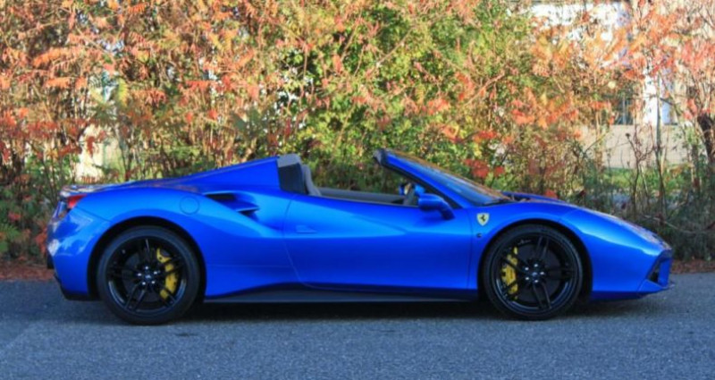 Ferrari 488 | LLD 2290e-Mois BLU CORSA TORTORA CARBON LIFT  occasion  Sainte-Croix-en-Plaine - photo n7